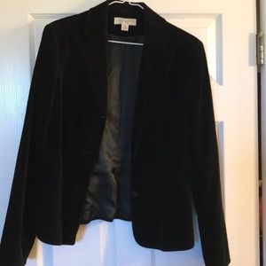 Velvet black jacket